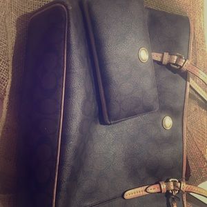 Coach purse and wallet Combo